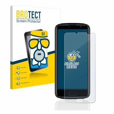 brotect Anti-Glare Glass Screen Protector Matte Compatible with Beafon M7 Lite Premium - Anti-Scratch 9H Protection Film