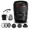 Canon EF 35mm f/1.4L II USM Lens (9523B002) with Filter Kit, Cap Keeper, and Cleaning Set (Renewed) view 1