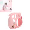 Camera Protective Case for Mini 7 Plus, Lightweight Camera Skin, Soft Silicone Protective Case with Shoulder Strap for Mini 7 Plus (Dessert) view 2