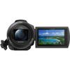 Sony FDR-AX43 UHD 4K Handycam Camc (FDRAX43/B) + 64GB Memory Card + NP-FV70 Battery + Filter Kit + Wide Angle Lens + Telephoto Lens + Bag + Charger + Card Reader + HDMI Cable + More, Black (Renewed) view 3