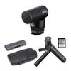 Sony ECM-G1 Vlogger Shotgun Microphone Bundle ACCVC1 Vlogger Accessory Kit with Memory Card Reader and Card Storage (3 Items) view 1