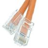 Cat6 Orange Copper Ethernet Patch Cable, Bootless, POE Compliant, 14 Foot Network/Phone Product:Cat6 Bootless Cables view 1