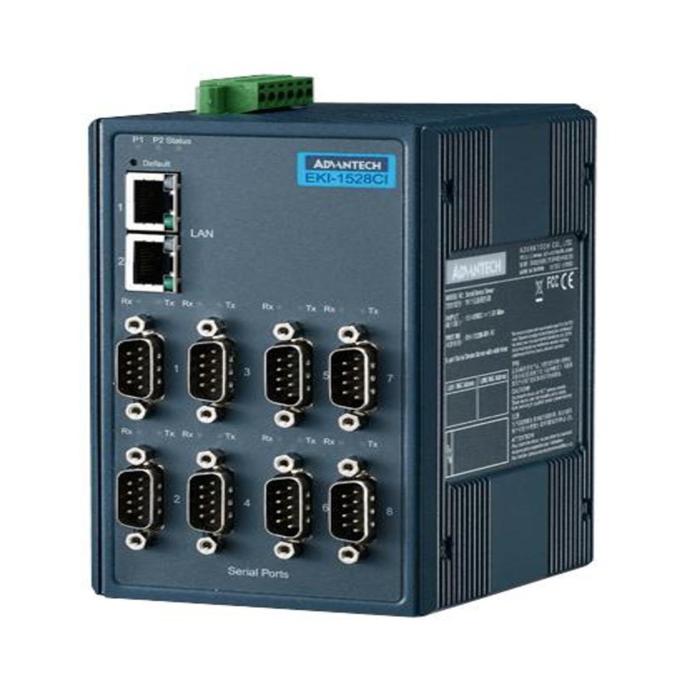 EKI-1528I-DR-AE, 8-Port Serial Device Server with Wide Temp.