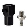 AdirPro 60 MM Anti-Rotation Quick Release - Screws to Male Thread of Prism Pole or GPS Rod & Converts Any GNSS Receiver or Prism with 5/8x11 Thread to a Quick Release view 4