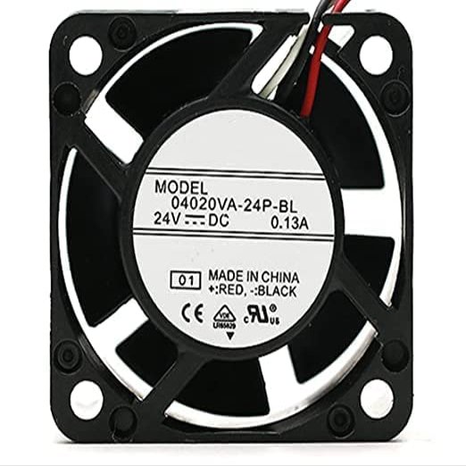 04020VA-24P-BL 24V 0.13A 4020 Cooling Fan 40X40X20mm