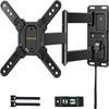 Perlegear Lockable RV TV Mount for 1343 inch TVs up to 44 lbs, Full Motion RV TV Wall Mount with Swivel, Tilt, Pull Cord Lock, RV TV Mount for Camper, RV, Motorhome, Max VESA 200x200mm, PGLRVF2 view 1