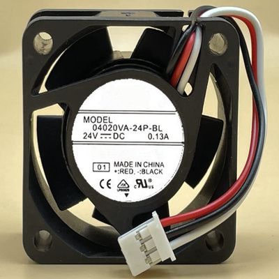 04020VA-24P-BL 24V 0.13A 4020 Cooling Fan 40X40X20mm
