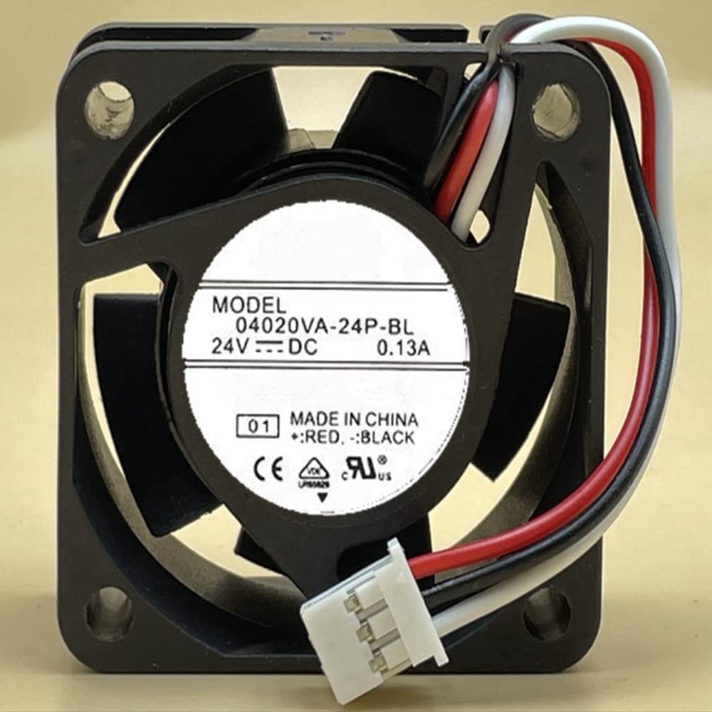 04020VA-24P-BL 24V 0.13A 4020 Cooling Fan 40X40X20mm