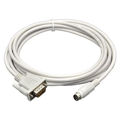 DOP-FX Applicable FX Series Connection DOP A B Series Touch Screen PLC Programming Line Communication Line (White 3m)