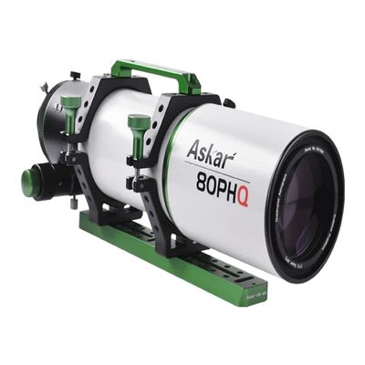 Askar 80PHQ Telescope,Aperture 80mm,F7.5,Quadruplet Astrograph,Flatifield Super APO,for Deep Sky Astrophotography and Visual Astronomy
