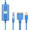 1747-UIC Compatible USB Interface A-B SLC Series PLC Programming Communication Cable USB-1747PIC RS232/DH-485 Interface (Blue) view 3