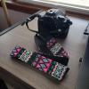 TUYUNG Vintage Universal Camera Neck Strap for Canon Nikon Sony Fujifilm Panasonic Olympus DSLR Camera (Pink) view 4