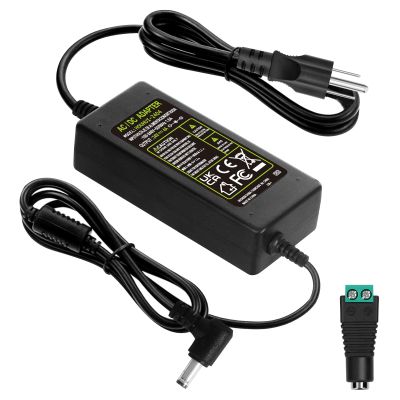HOUHUI 24V 4A Power Supply Adapter, AC 100-240V to DC 24V 4A 96W Converter