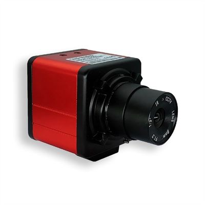1.3MP CCD BNC 1200 Lines 1/3" Electronic Industrial Camera Digital Microscope Eyepiece with AV Interface (Color : Focal Length 6mm)