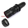 0.5X 2.0X 0.3X Microscope Auxiliary Lens for 10A 300X 120X 180X C Mount Lens USB Video Camera Industry Microscope (Color : 2X) view 4