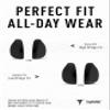 ToughAsNails 4 pairs Replacement Nose Pads Pieces for Bose Tempo Sunglasses Black&Blue view 2