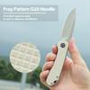 CIVIVI Folding Pocket Knife- Elementum Flipper Knife with 2.96'' D2 Blade G10 Handle, Ideal for Outdoor EDC Gift C907A-3 view 3