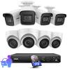 ANNKE H800 4K PoE Home Security Camera System with 2TB HDD for 7/24 Audio Recording, 8 Channel 4K NVR with Eight 8MP Indoor Outdoor Wired Surveillance Cmeras, Human/Vehicle Detection view 1