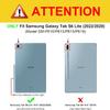 JANENFNA Case for Samsung Galaxy Tab S6 Lite 10.4 inch 2022/2020 (SM-P610/P613/P615/P619), 360 Degree Rotating Swivel Stand PU Leather Case with Auto Sleep/Wake, Red Rose view 2