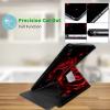 JANENFNA Case for Samsung Galaxy Tab S6 Lite 10.4 inch 2022/2020 (SM-P610/P613/P615/P619), 360 Degree Rotating Swivel Stand PU Leather Case with Auto Sleep/Wake, Red Rose view 3