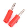 Nicfaky 4mm Insulated Banana Plugs New 30Pcs Red + Black view 3