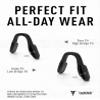 ToughAsNails 2 PCS Standard Fit Replacement Nose Pads Pieces for Oakley Nxtlvl OX8028 Glasses Black&Green view 2