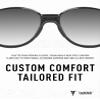 ToughAsNails 2 PCS Standard Fit Replacement Nose Pads Pieces for Oakley Nxtlvl OX8028 Glasses Black&Green view 4