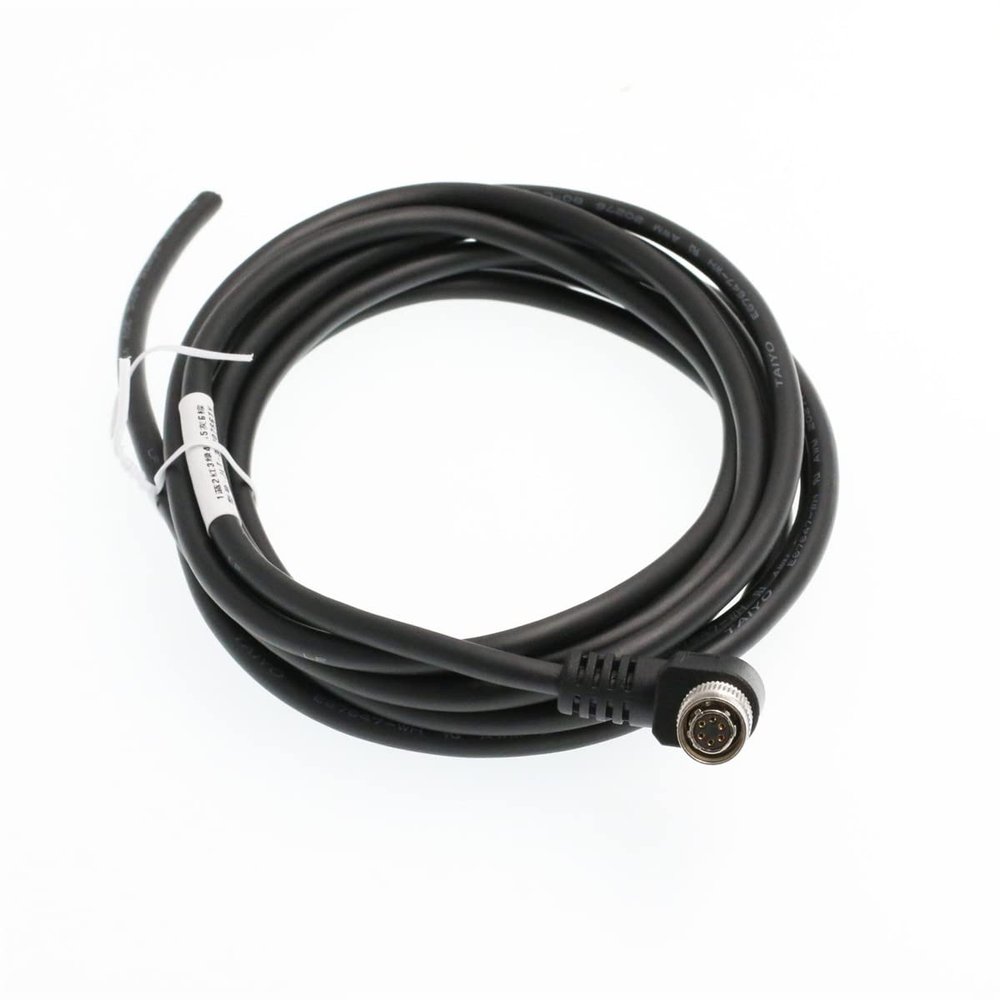 HangTon Power Cable for Basler Racer Camera Hirose 6 Pin Right Angle Female to Wire 5M