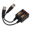 Video Balun Transceiver, CVI TVI AHD Video Balun Transmitter 1080P 5MP ABS for Security Camera System view 1