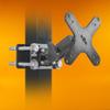 iBOLT VESA 75x75 mm/ 100x100 mm BizMount Monitor Pillar Bracket Mount for Warehouse Vehicles, Inventory Management, and Material Handling view 2