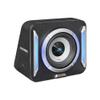 Alpine S2-SB10 10" S-Series Halo PrismaLink Preloaded Subwoofer Wedge Enclosure with RGB Lighting view 2