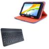 BoxWave Keyboard Compatible with Linsay F-7XHDBCNYS (7 in) - SlimKeys Bluetooth Keyboard, Portable Thin with Chiclet-Style Keys - Jet Black view 1
