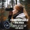 CrossOptic HD Monocular 12x56 with Smartphone adapter ideal for Hunting, Hiking, Bird Watching, Stargazing and many Outdoor activities! Premium FMC coating and BAK4 Prism give an excellent experience view 4