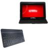 BoxWave Keyboard Compatible with Linsay F10XHDB (10.1 in) - SlimKeys Bluetooth Keyboard, Portable Thin with Chiclet-Style Keys - Jet Black view 1