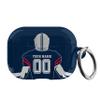Custom Football Jersey Case for AirPods Pro 2 - Add Your Name Number Best Personalized Case Compatible with Airpods Football Fan view 1