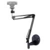 Webcam Ring Light Wall Mount, 10'' Streaming Light with Folding Arm Wall Holder Compatible with Logitech C920s StreamCam Brio C930 C922x C925e C615 webcams view 4