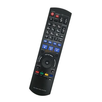 Replacement Remote Control Replace for TV/Audio/Projector for Panasonic DMPBD45EBK DMP-BD45EBK DMP-BD85P-K Blu-ray Player