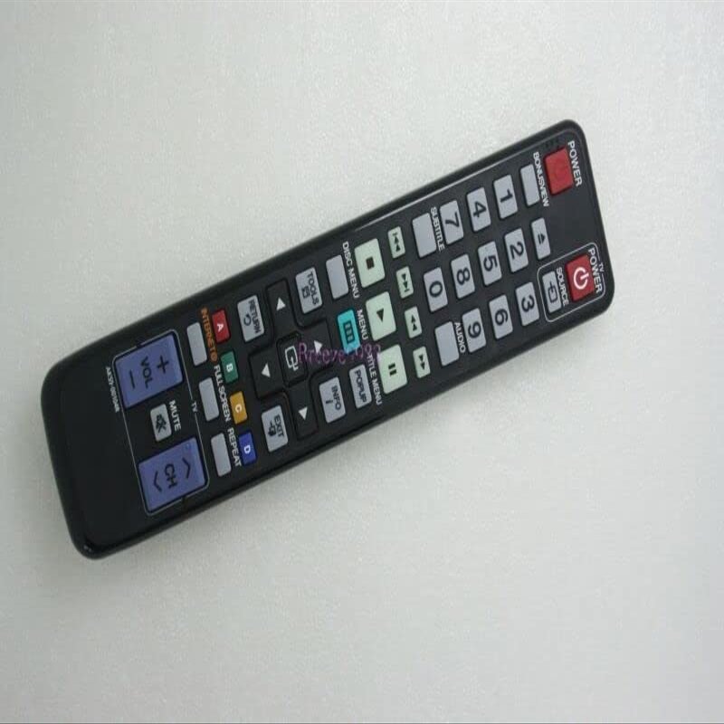 Replacement Remote Control Replace for TV/Audio/Projector for Samsung BD-D6100C BD-D7500/ZA AK59-00104R Blu-Ray Player