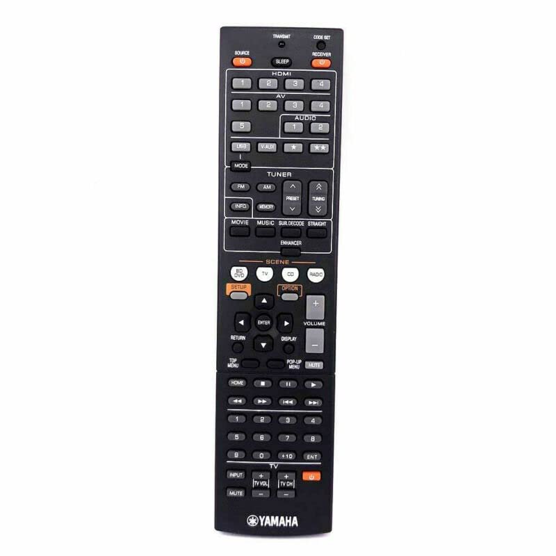 Replacement Remote Control Replace for TV/Audio/Projector for Yamaha RX-V475 RX-V375 RX-V373 RX-V373BL AV A/V Receiver