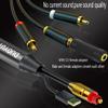 DUOYUTING Digital to Analog 3.5mm AUX Audio Cable,Optical to 2 RCA Adapter, All-in-one D/A Audio Converter, for TV/PS4/Xbox/DVD SPDIF/TOSLINK/Optical Port to Sound Box Amplifier Headphones 16.5FT view 4