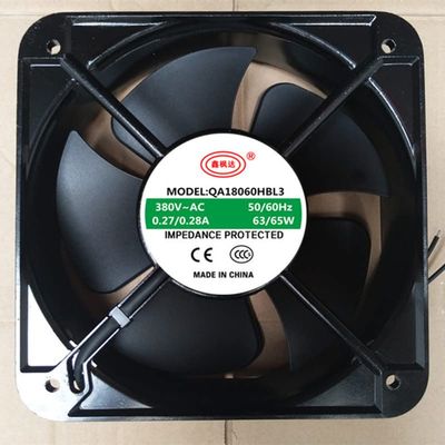 QA18060HBL3 380V 0.27A 18CM 18060 Axial Fan Heat Dissipation Fan