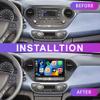 2+32G Android Car Stereo for Hyundai I10 2013-2018 with Apple Carplay Android Auto Mirror Link Change Theme 9 inch Touch Screen FM RDS HiFi Bluetooth WiFi GPS+Camera & MIC view 2