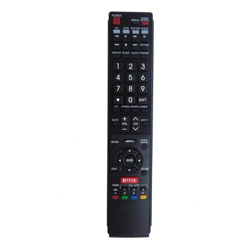Replacement Remote Control Replace for TV/Audio/Projector for Sharp AQUOS LED TV LC-46DH66E LC-46DH77E LC-46D85UN LC-46D92U