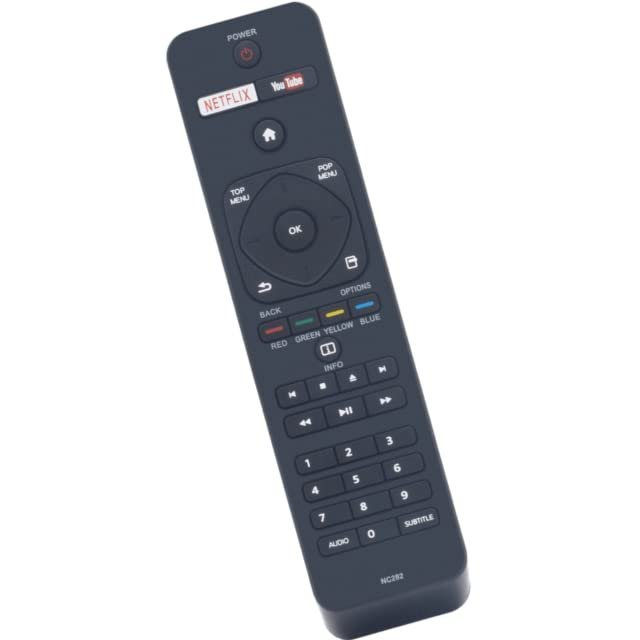Replacement Remote Control Replace for TV/Audio/Projector NC282UH NC282 for Blu-ray Player BDP7502 BDP7302