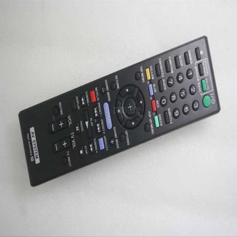 Replacement Remote Control Replace for TV/Audio/Projector for Sony HBD-E5S0 HBD-F700 BDV-T2S BDV-T5S BDV-E790W Home Theater
