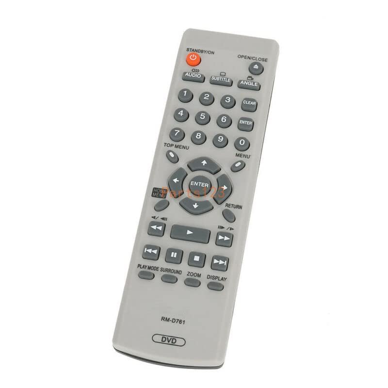 Replacement Remote Control Replace for TV/Audio/Projector DV-370K DV-575AS DV-F07 DV-F727 DV-373K for Pioneer DVD Player
