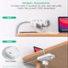 Flat Power Strip - 5 FT Plug Extension Cord, 6 Outlets 4 USB Ports Outlet Extender with Overload Protection, Wall Mount, Desktop Charging Station for Home, Office and Dorm Essential view 3