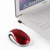 GUGUELEC Wireless Mouse Cute Mini Computer Mouse for Laptop Small Size Pocket USB Optical Mice 3 Buttons 1000 DPI Cordless Mouse for PC Kids Gift (Red) view 2