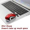 GUGUELEC Wireless Mouse Cute Mini Computer Mouse for Laptop Small Size Pocket USB Optical Mice 3 Buttons 1000 DPI Cordless Mouse for PC Kids Gift (Red) view 3