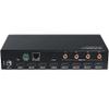 AVARRO 0E-HDMIMX4 HDMI Switcher with IR Remote Control, 4 Inputs x 4 Outputs, Smart EDID Management, Firmware Upgrading Via Both Micro-USB and Web UI view 3